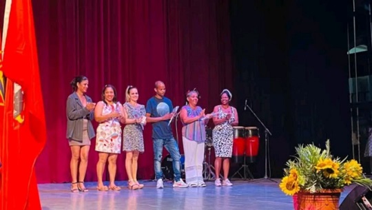 Celebran en Cienfuegos aniversario 64 de la UJC y 65 de la OPJM