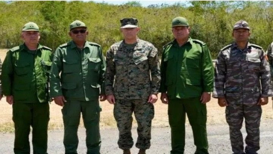 Fuerzas Armadas Revolucionarias sostiene reunión con Comando Sur de EE.UU.