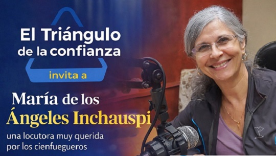 🎧 Triángulo de la confianza: 90 años de RCM – María de los Ángeles Inchauspi, una locutora muy popular