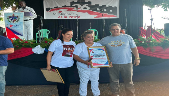 Rememoran en Cienfuegos gesta del 26 de Julio