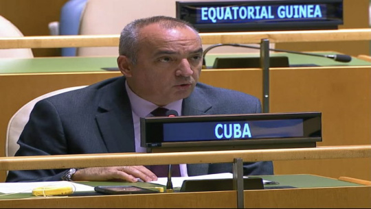 Contundente réplica de Cuba a desvergonzado discurso israelí en ONU