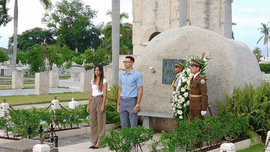 Santiagueros rinden homenaje a Fidel en su centenario