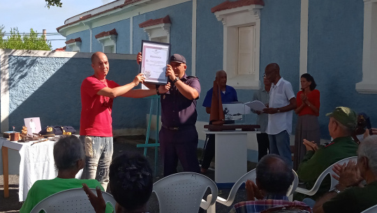 Marineros de Cienfuegos honraron al 5 de septiembre