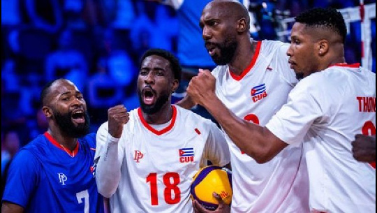 Voleibol masculino de Cuba logra boleto olímpico