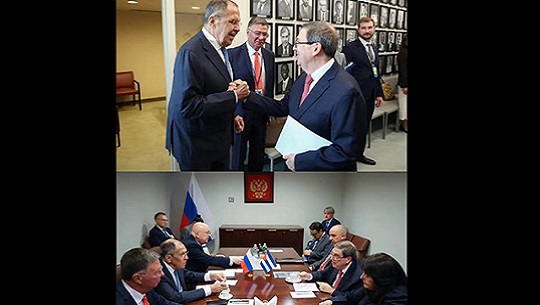Dialogó Canciller cubano con homólogo ruso