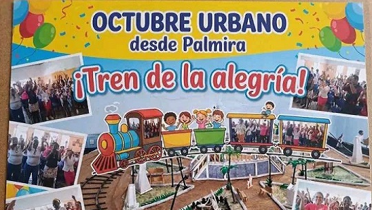 Realizan actividades destinadas a los niños  en Palmira durante Octubre Urbano
